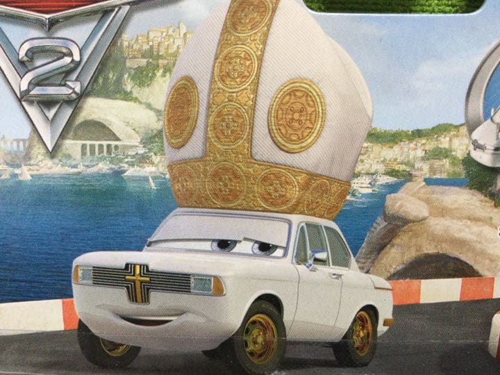 ディズニーカーズ 新品 ポープ・ピニオンⅣ世 DELUXE 1/55 - メルカリ