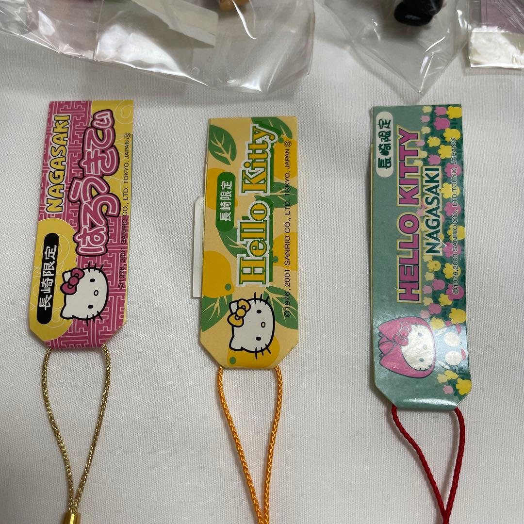 新品◇ハローキティ ご当地キティ 根付けストラップ 九州 10個セット