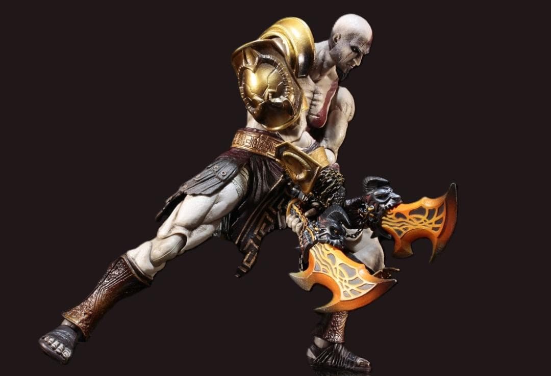 中古PLAY ARTS改 クレイトス （GOD OF WAR）
