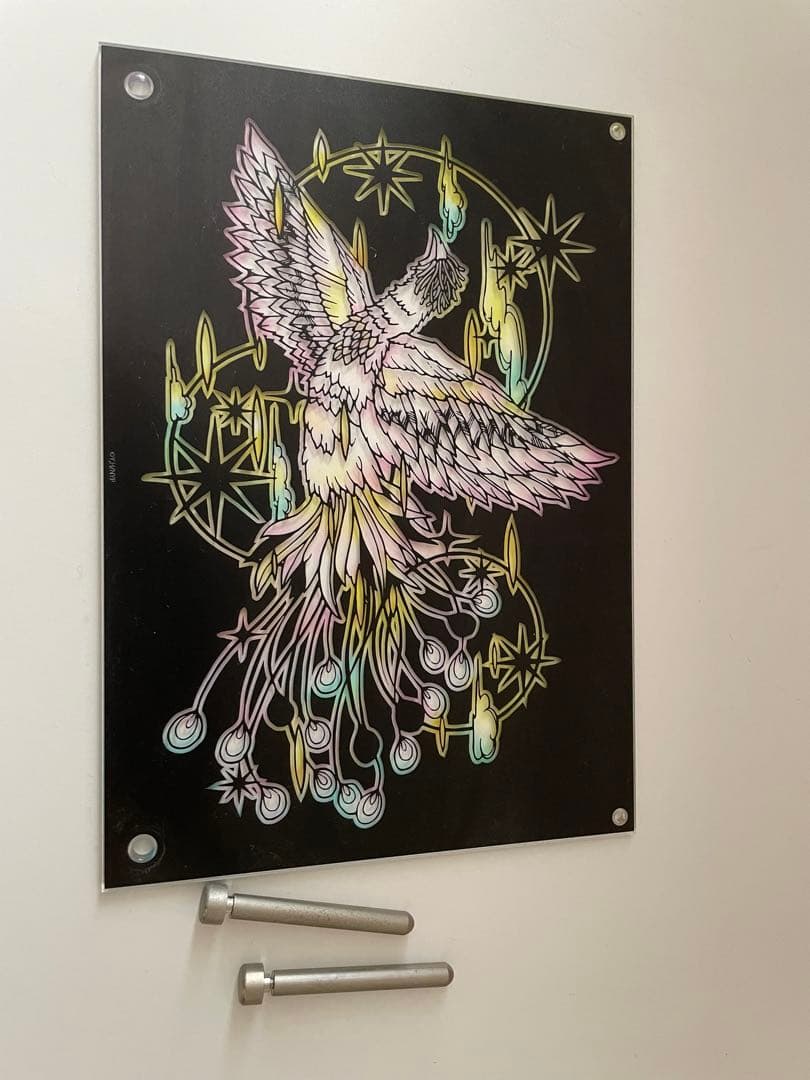 夏目友人帳 切り絵アクリルボード 鳳凰 - メルカリ