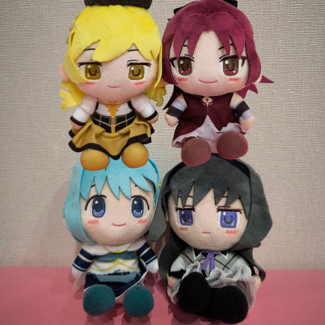 魔法少女まどか☆マギカ お手玉ぬいぐるみ 第1弾 第2弾 4体まとめ