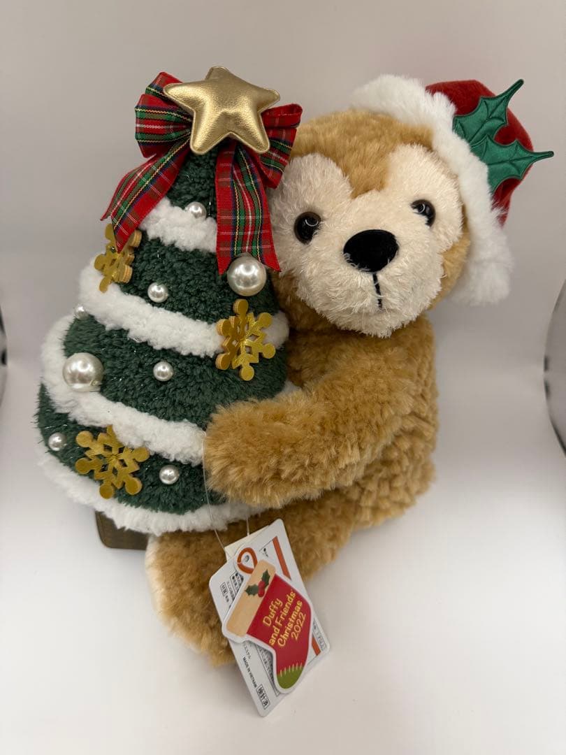 ダッフィー　クリスマスツリー　ぬいぐるみ　2022　ディズニーシー 新品タグ付き】TDS ぬいぐるみ ダッフィー クリスマス クリスマス