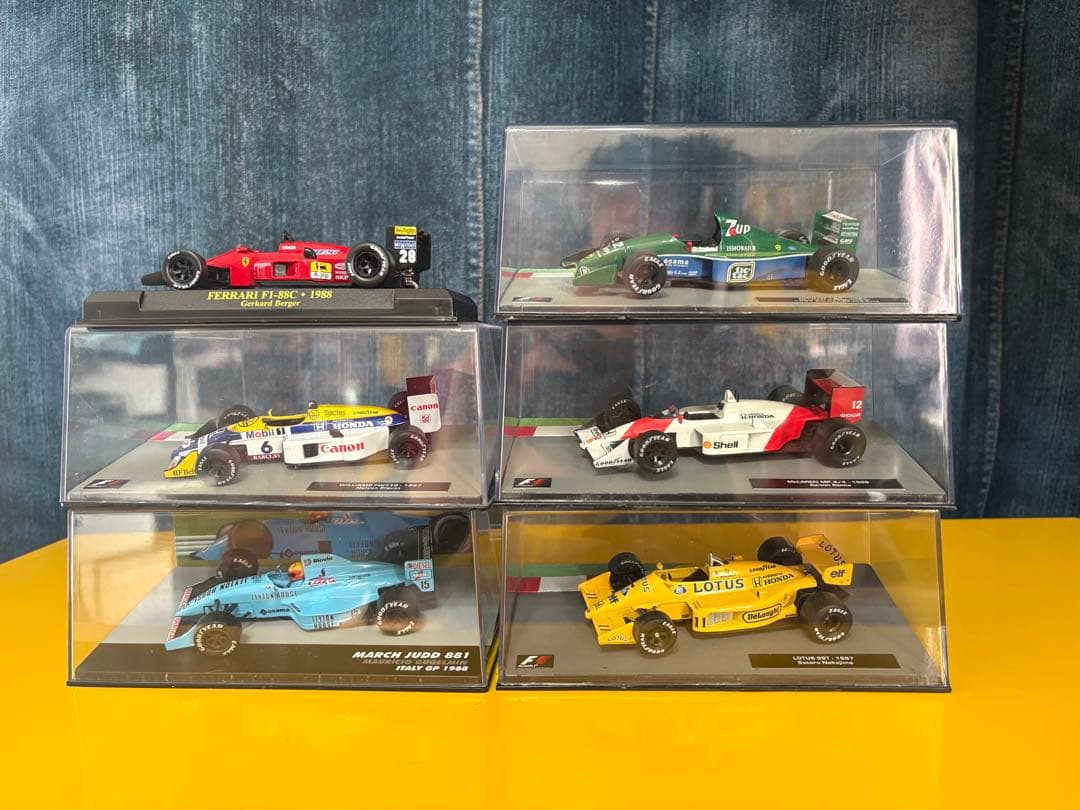 1/43 F1 ミニカー 6台セット+ 1トヨタ TS050 ルマン2017 - メルカリ