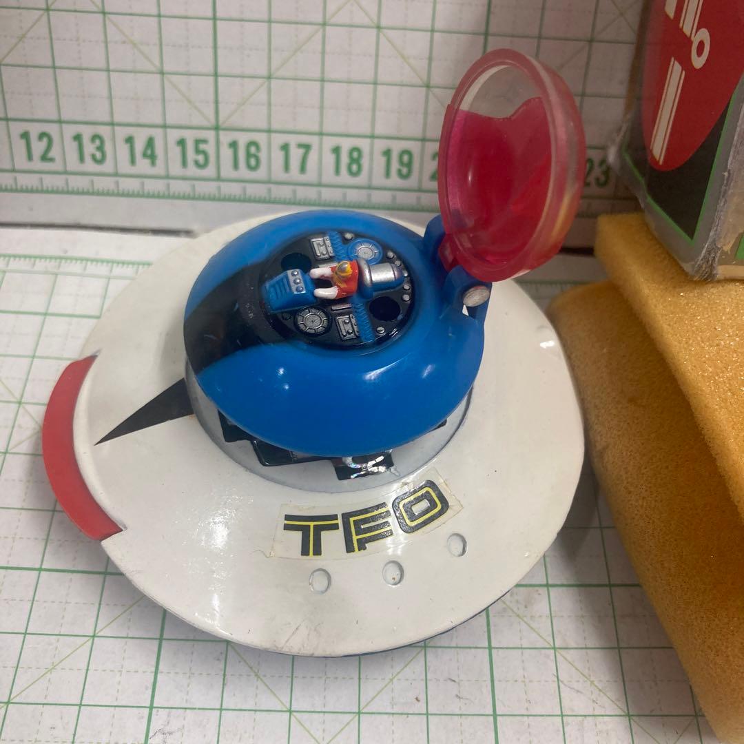 1970年代超合金ポピニカグレンダイザーTFO兜甲児の円盤未使用品!箱は