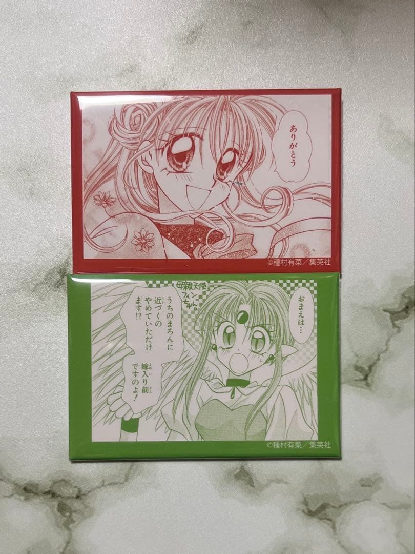 りぼん 70周年 カフェ 神風怪盗ジャンヌ 名シーンスクエアカンバッジ