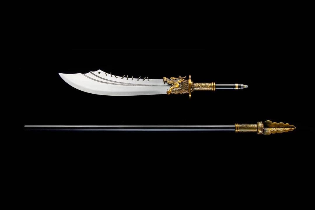 九環 模造刀 舞踊刀 古兵器 骨董 時代武具 2本継 - メルカリ