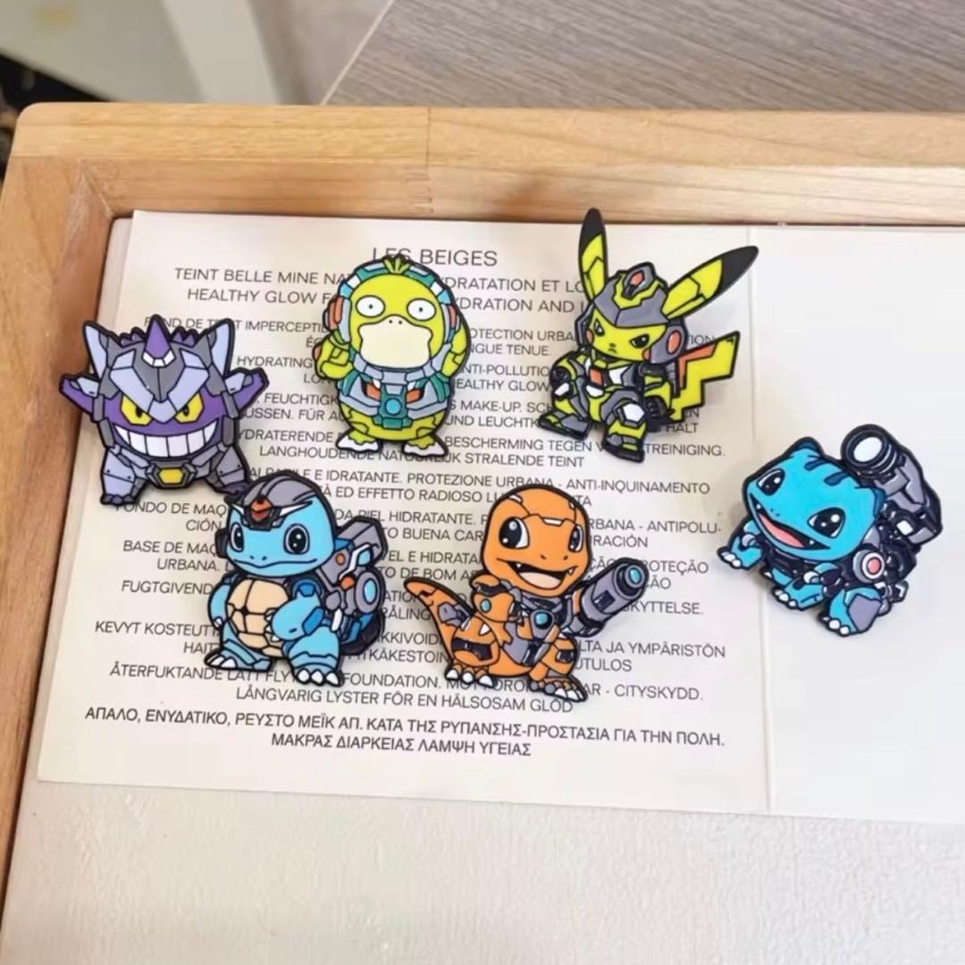 ポケモン ピンバッチ 御三家 ヒトカゲ ゼニガメ フシギダネ 3個セット
