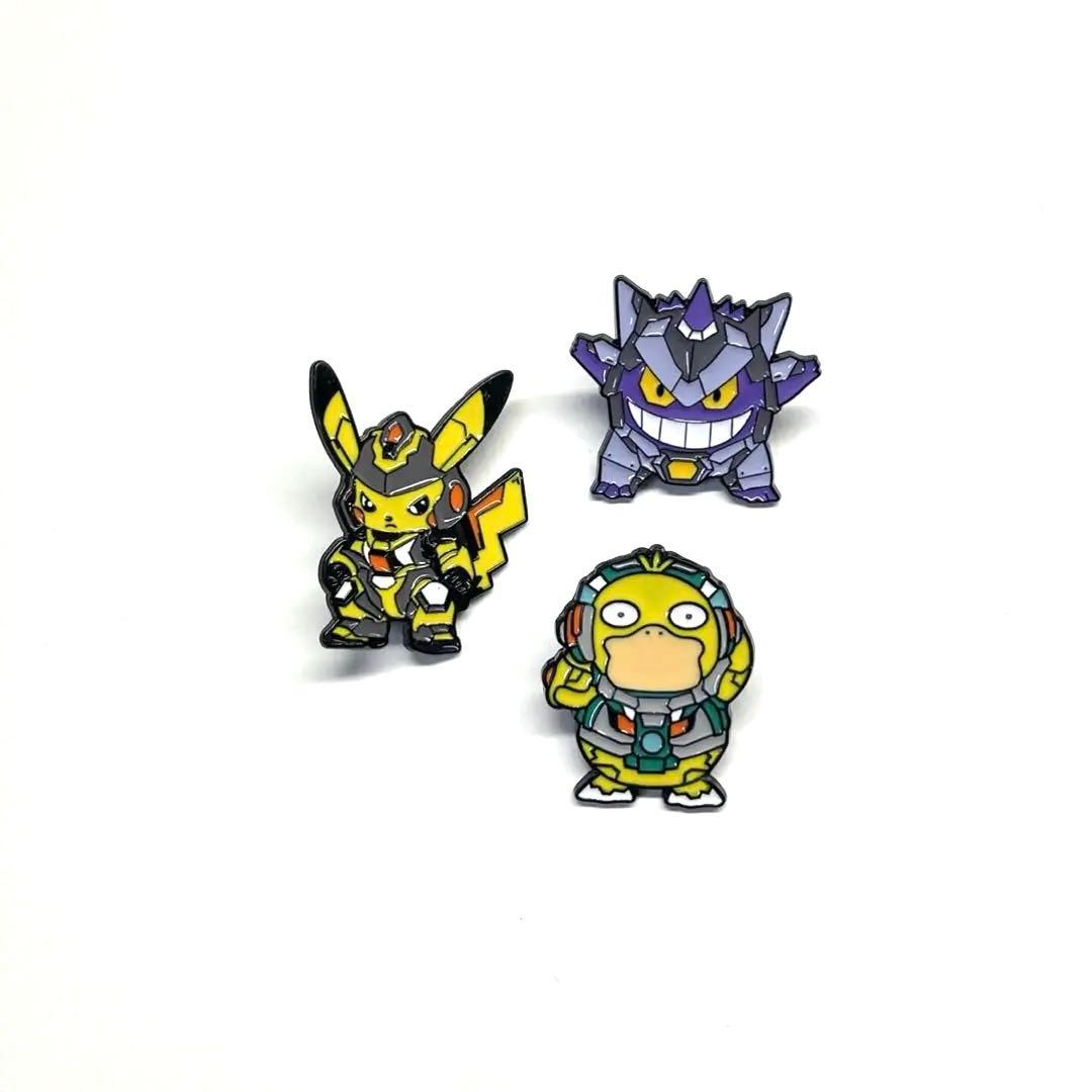 ポケモン ピンバッチ 御三家 ヒトカゲ ゼニガメ フシギダネ 3個セット