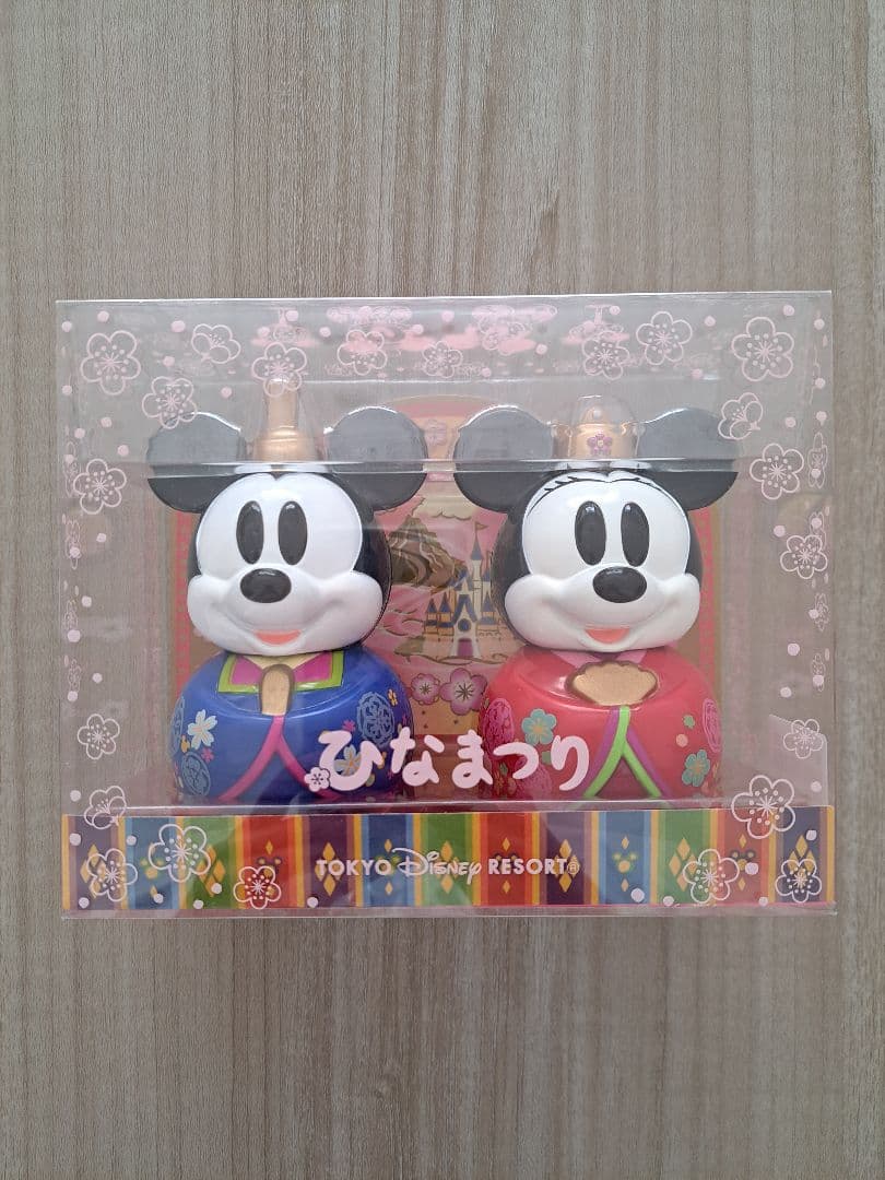 東京ディズニーリゾート ミッキー ミニー 雛人形セット 空き容器