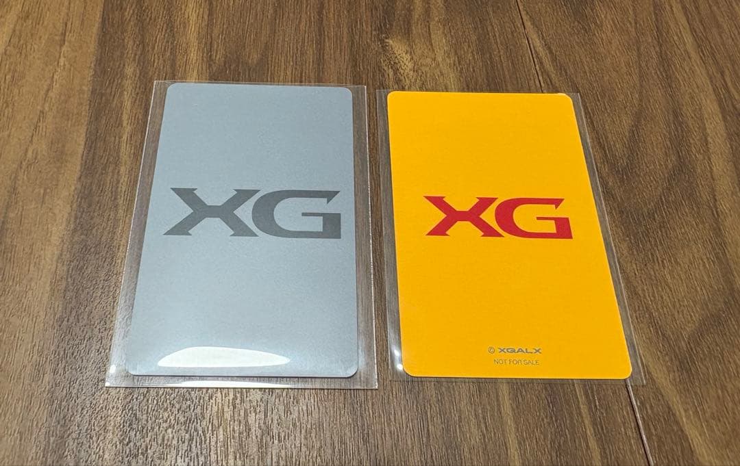 XG HINATA ヒナタ　トレカ　IDカード THE CORE -核　2枚
