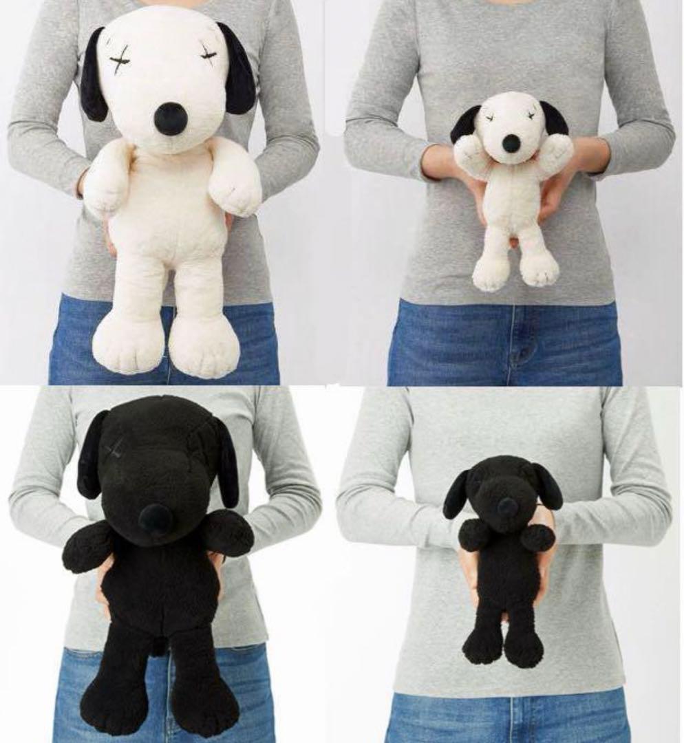 KAWS×PEANUTS ユニクロ カウズ スヌーピーぬいぐるみ(4点セット