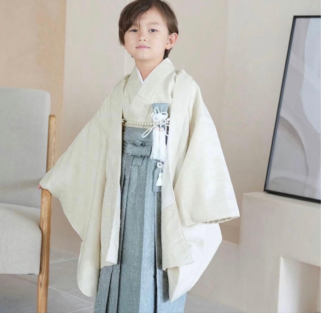 utatane 子供用七五三着物セット 五歳　男の子 レンタル 七五三 3歳 男の子 華徒然 七五三セット 被布セット 松に鷹