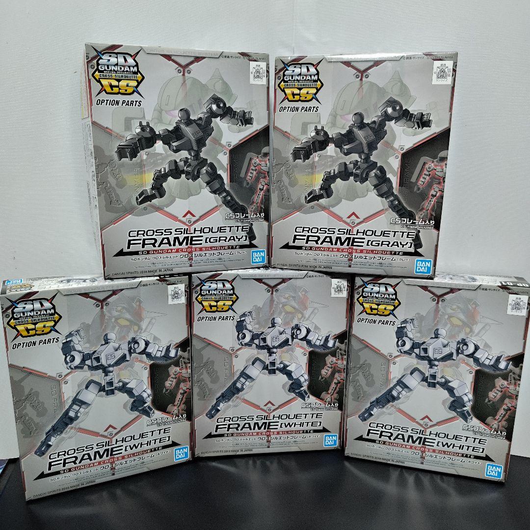 SDガンダム クロスシルエット フレーム 5点セット SDガンダム クロスシルエット RX-78-2 ガンダム & クロスシルエット