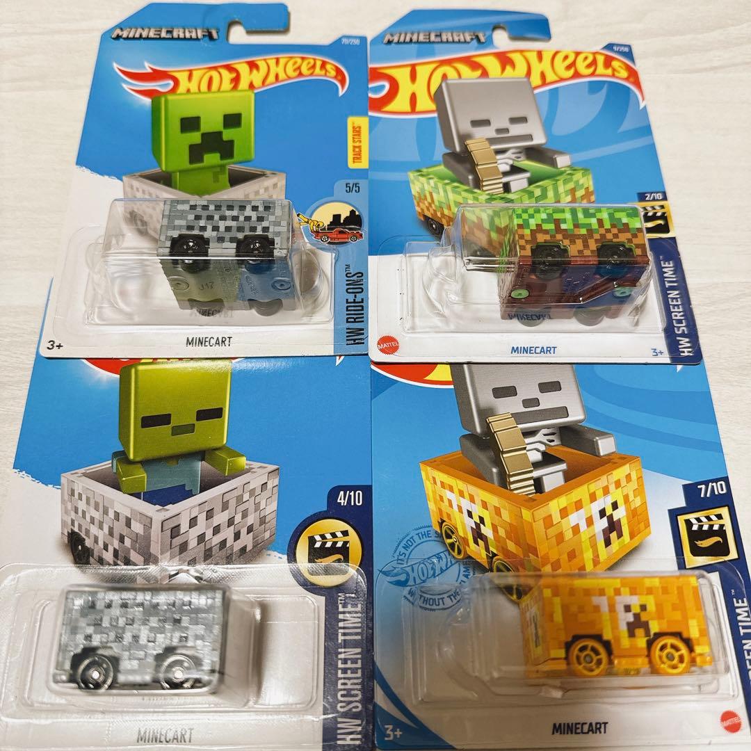 ホットウィール マインカート マインクラフト MINECRAFTトロッコ
