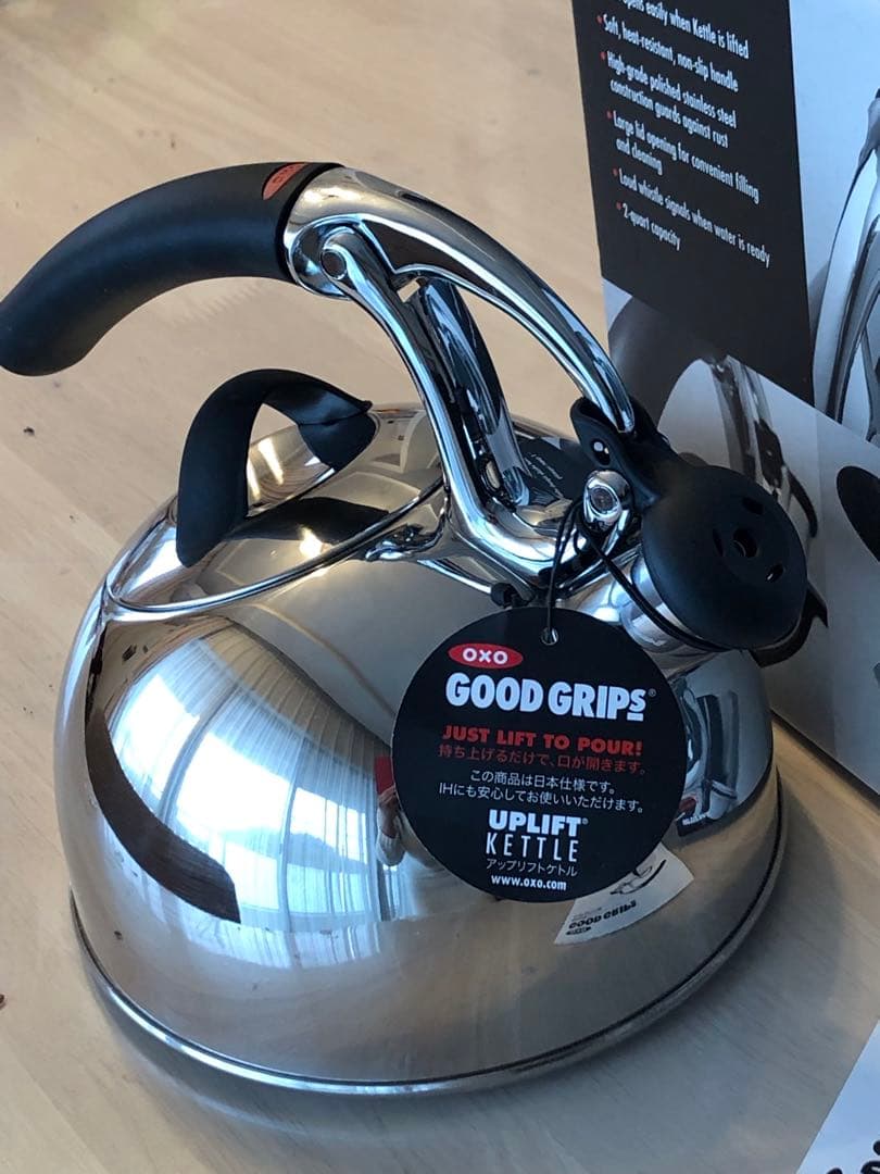 ［新品未使用］OXO オクソーアップリフトケトル IH対応 OXO（オクソー） アップリフトケトル 2.3L IH対応 つや消しタイプ