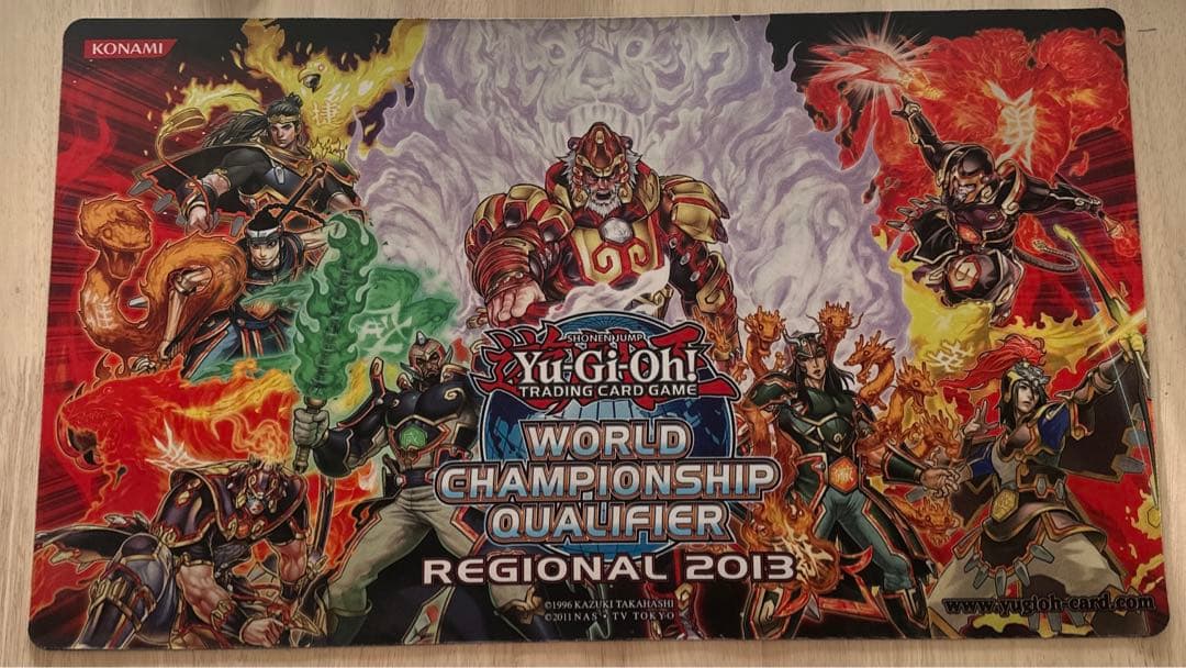 遊戯王プレイマットWCQ2013魁炎星王ソコウユウシ 並行輸入品 - メルカリ