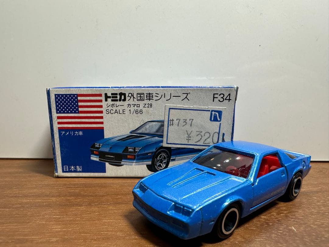 ☆最終値下げ☆トミカ 外車シリーズ F34 1/66 シボレー カマロ z28