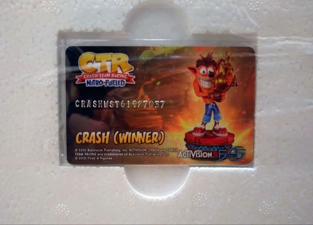 正規品】クラッシュバンディクー レーシング フィギュア スタチュー