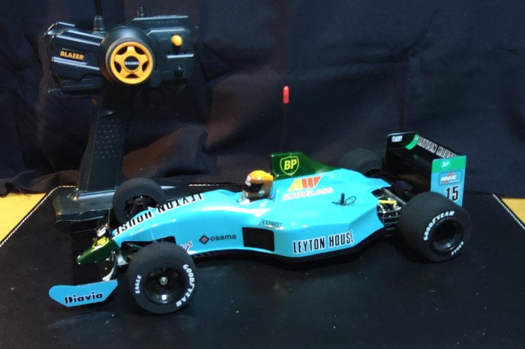 未走行：タミヤF104Wシャーシ・レイトンハウスCG901ボディ・オマケ付 再生産】1/10 電動RC組立キット フェラーリ643(F104Wシャーシ)【84194