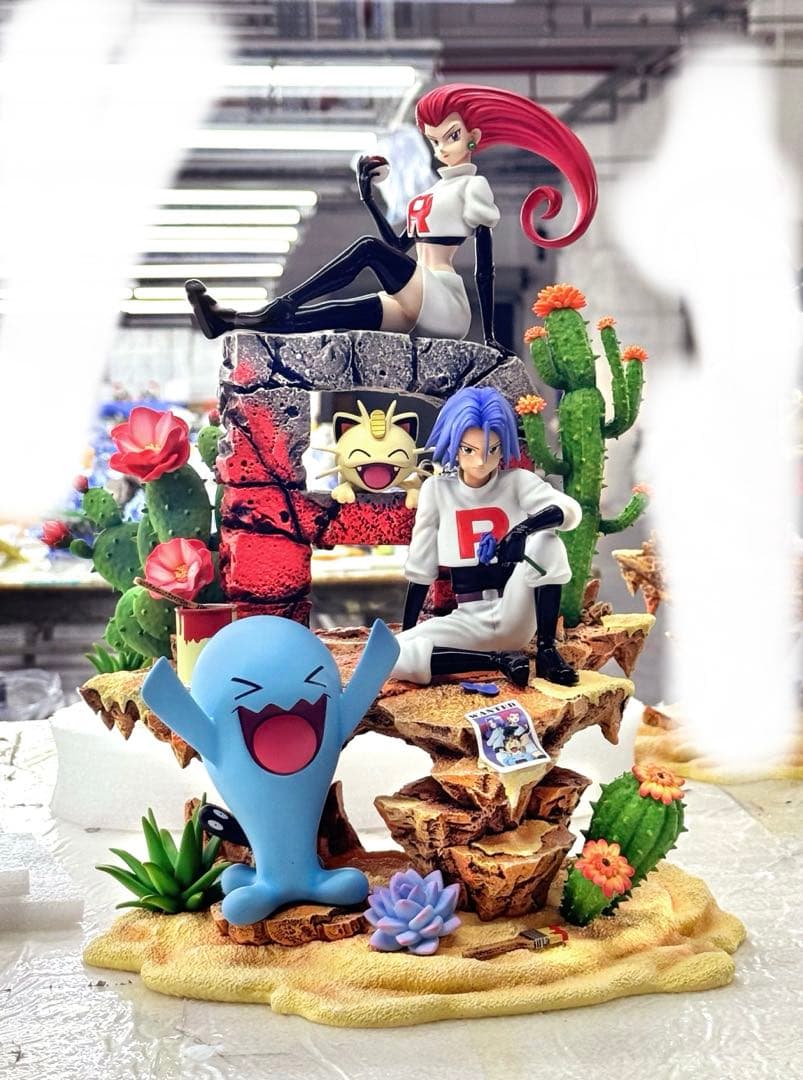 ポケモンガレージキット　Team Rocket フィギュア EGG Studio Pre order】EGG Studio - Pokemon Team Rocket – STC Toys - Igniting