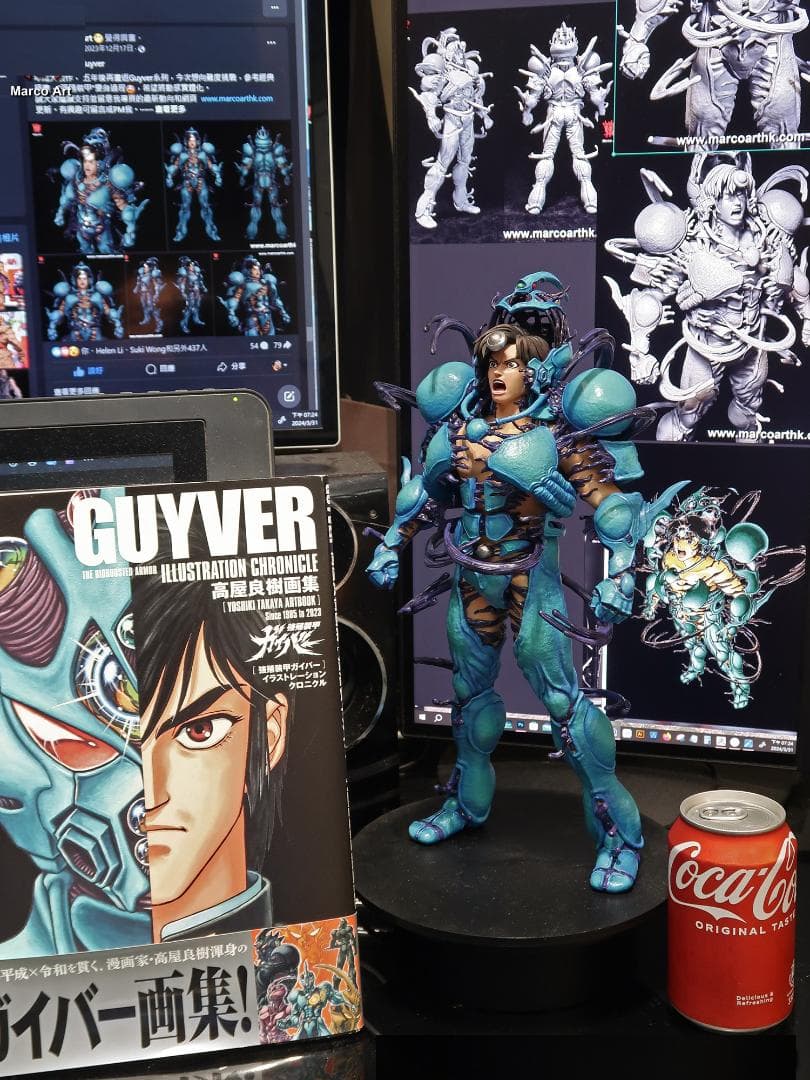 新品未使用1/6スケールガイバー変身 ガレージキット（未組立未塗装