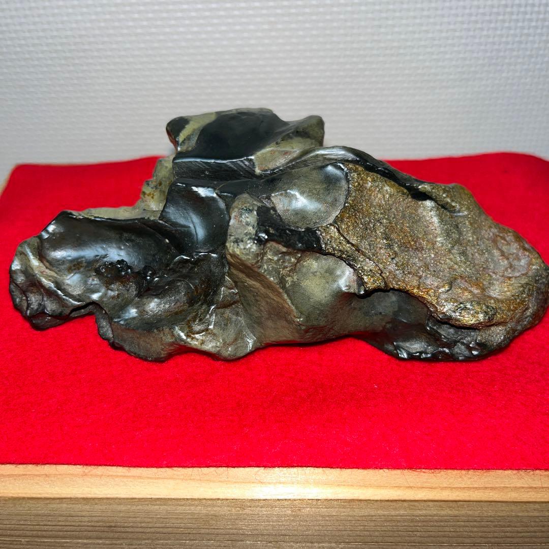 ⭕️屋久島硯 秀命堂 秀命 新品美品 プラス 色紙立て 銹水石 - メルカリ