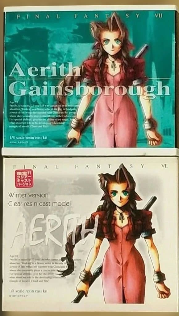 【未組立】コトブキヤ 1/8 レジンキャストキット エアリス2種セット 未組立】コトブキヤ 1/8 レジンキャストキット エアリス2種セット