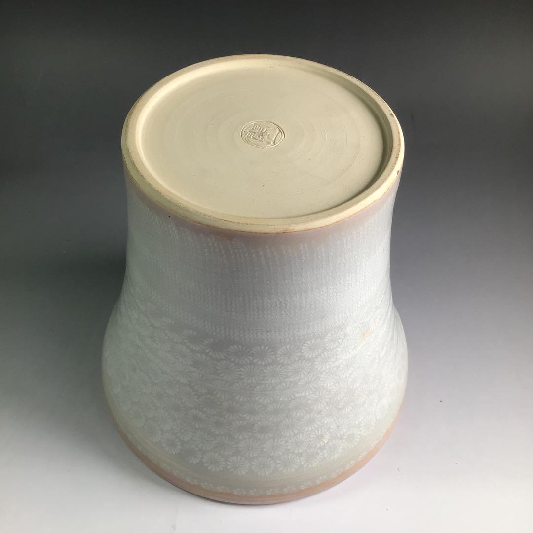 P804水指『平安開山造』『礼賓手三嶋』『末広水指』共箱茶道具