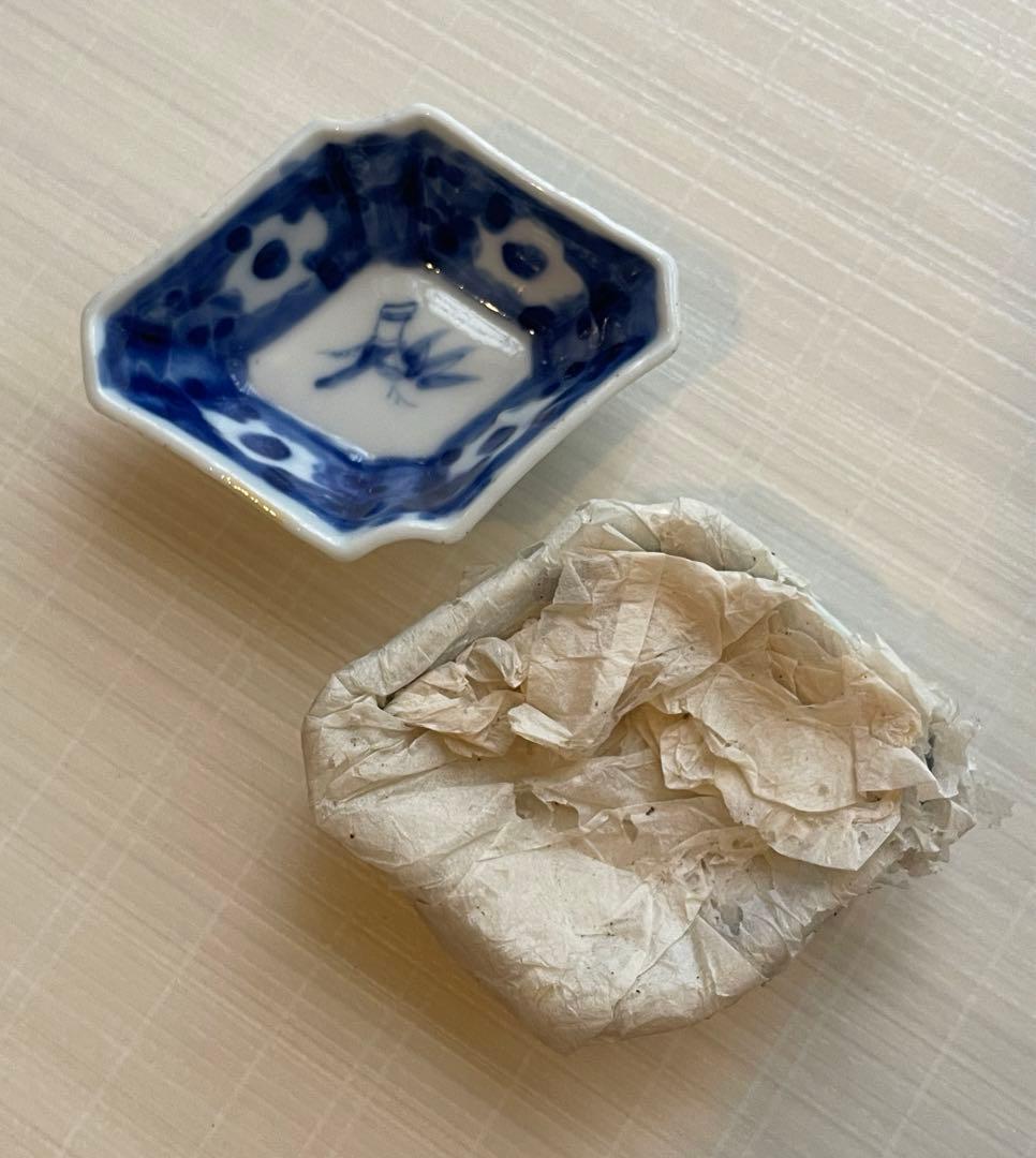 古伊万里 豆皿 2枚 骨董 アンティーク レトロ 染付け セット - メルカリ