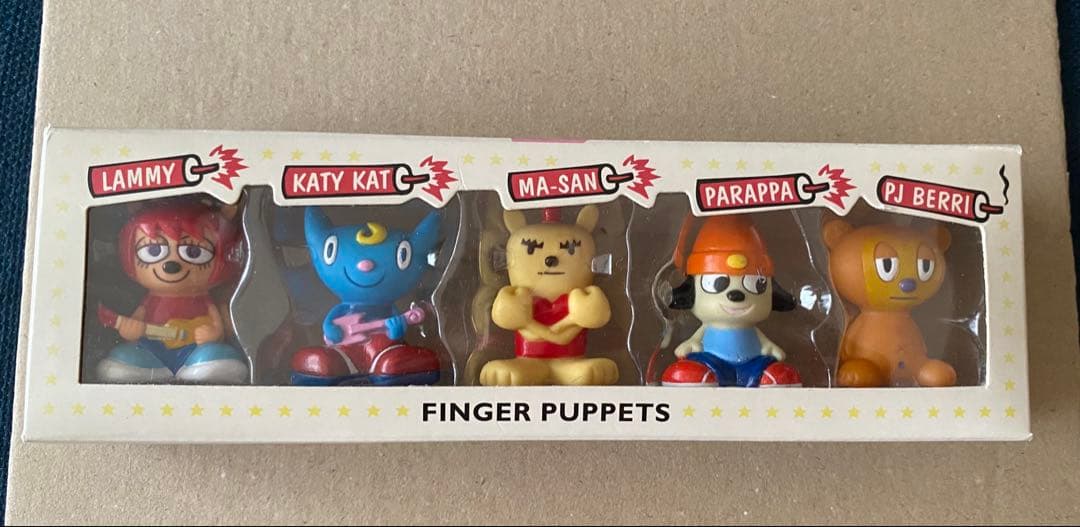 ウンジャマラミー⭐︎パラッパラッパー⭐︎フィンガーパペット パラッパラッパー ウンジャマラミー フィギュア メディコムトイ SONY