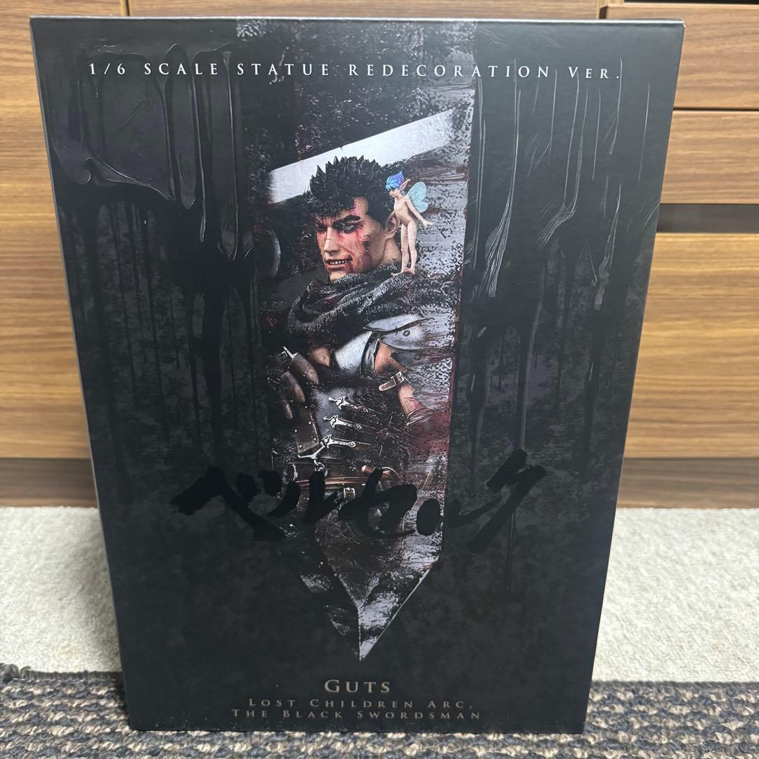 Gecco ベルセルク ガッツ 1/6スタチュー リニューアル版 ガッツ ロスト・チルドレンの章 黒い剣士 1/6スケールスタチュー