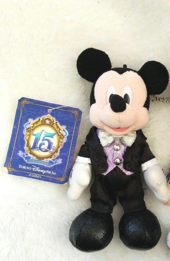 ディズニー ミッキーマウス BBB ディズニーシー15周年 ぬいぐるみ