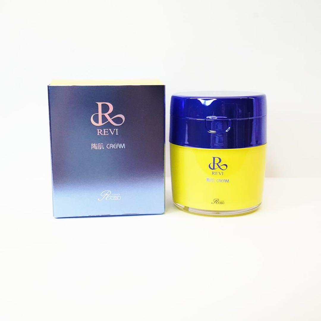 【新品・未使用】REVI♡ルヴィ 陶肌クリーム REVI（ルヴィ） 陶肌クリーム 50g スピキュール配合クリーム フェイス