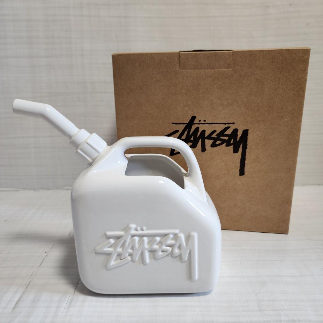 テューシー STUSSY ガス缶 デザイン セラミック フラワーベース 花瓶 テューシー STUSSY ガス缶 デザイン セラミック フラワーベース 花瓶