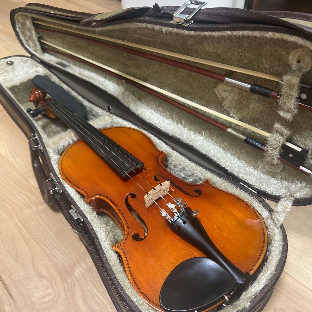 SUZUKI バイオリン　3/4 鈴木楽器製作所 Suzuki No.103 4/4 Violin スズキ バイオリン -e443