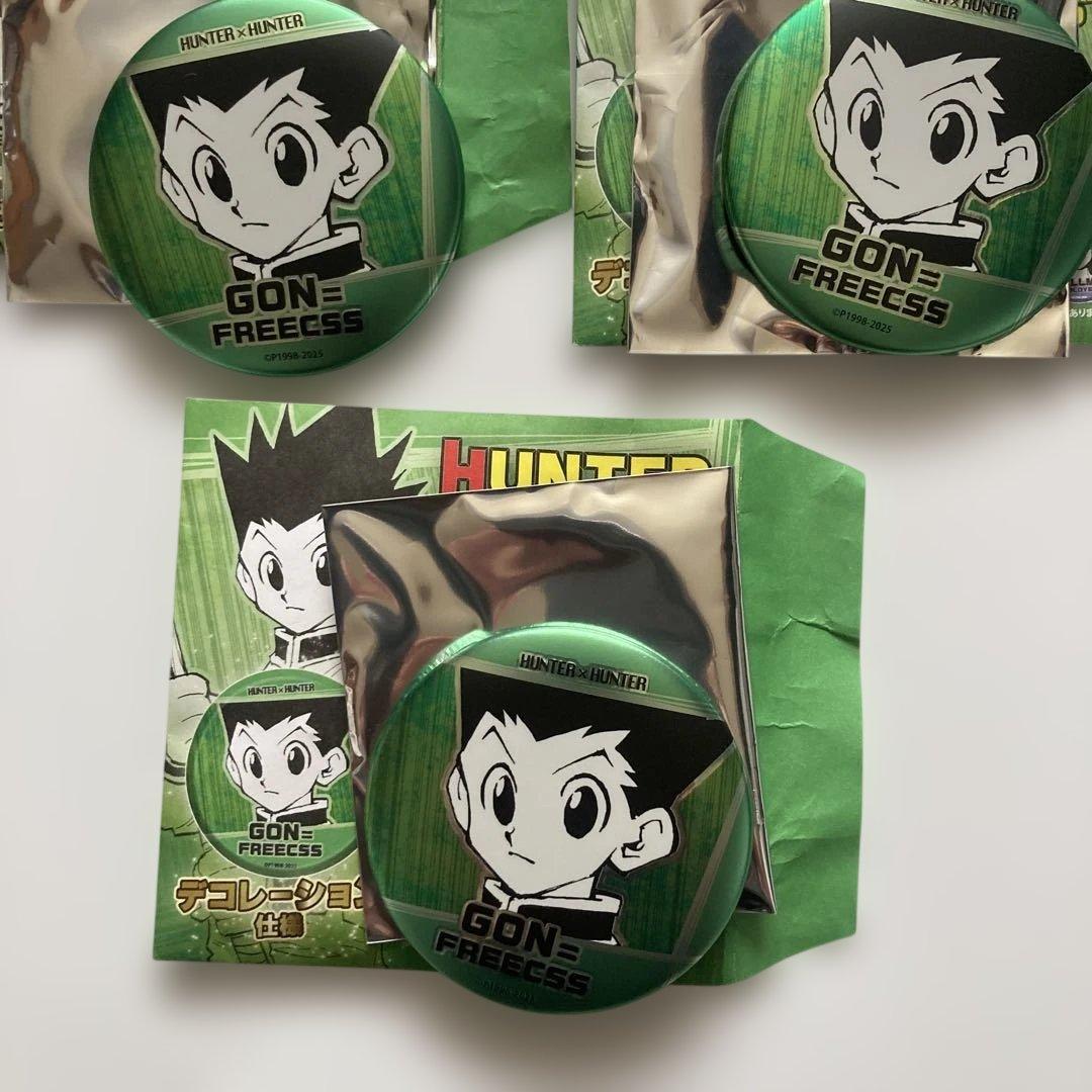 HUNTER×HUNTER ゴン デコレクション缶バッジ - メルカリ
