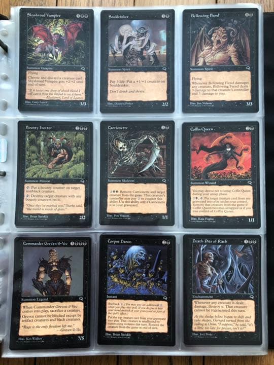 MTG テンペストコンプリートセット