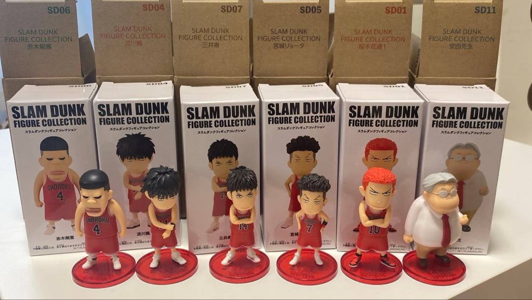 T*n様 スラムダンク　フィギュアコレクション　赤木　三井　流川　宮城　桜木　安 Amazon | 東映アニメーション SLAM DUNK FIGURE COLLECTION (三井寿