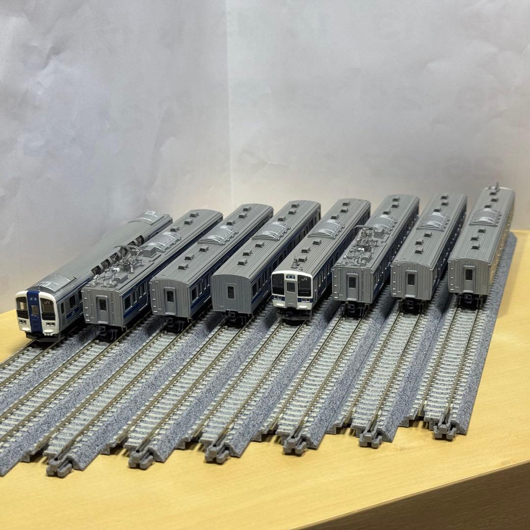 415系1500番台 K880編成 2階建車両連結 出品者組立品 ジャンク品扱い