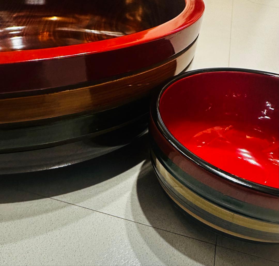 新品未使用】讃岐彫 香川の漆器『独楽塗（こまぬり）の栞』 鉢1
