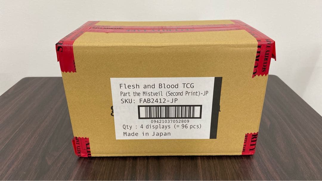 flesh &blood 霧隠の秘境日本語版カートン