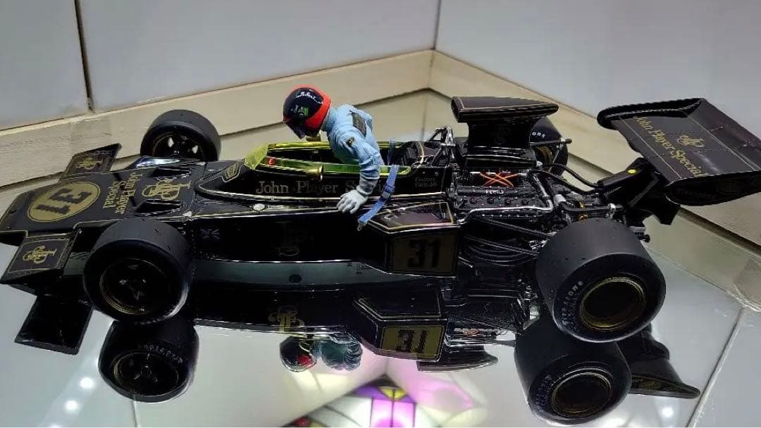 エグゾト　ロータス72D 　フォード ポケール ロータス 72D ブリティッシュGP 組立てキット