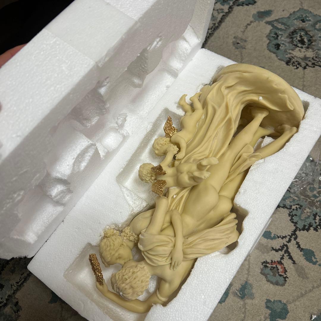 天使 置き物 24金 Veronese エンジェル パワーストーン ヒーラー用