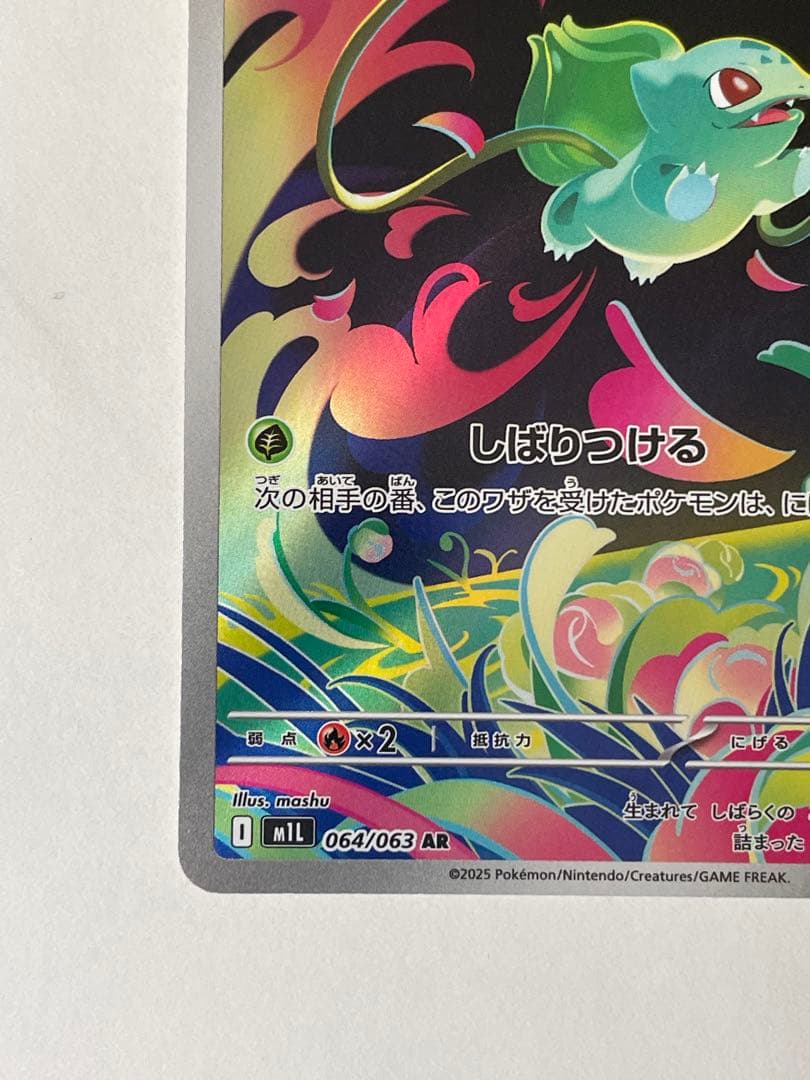 ポケモンカード メガフシギバナex SAR フシギダネAR 2枚セット 超美品