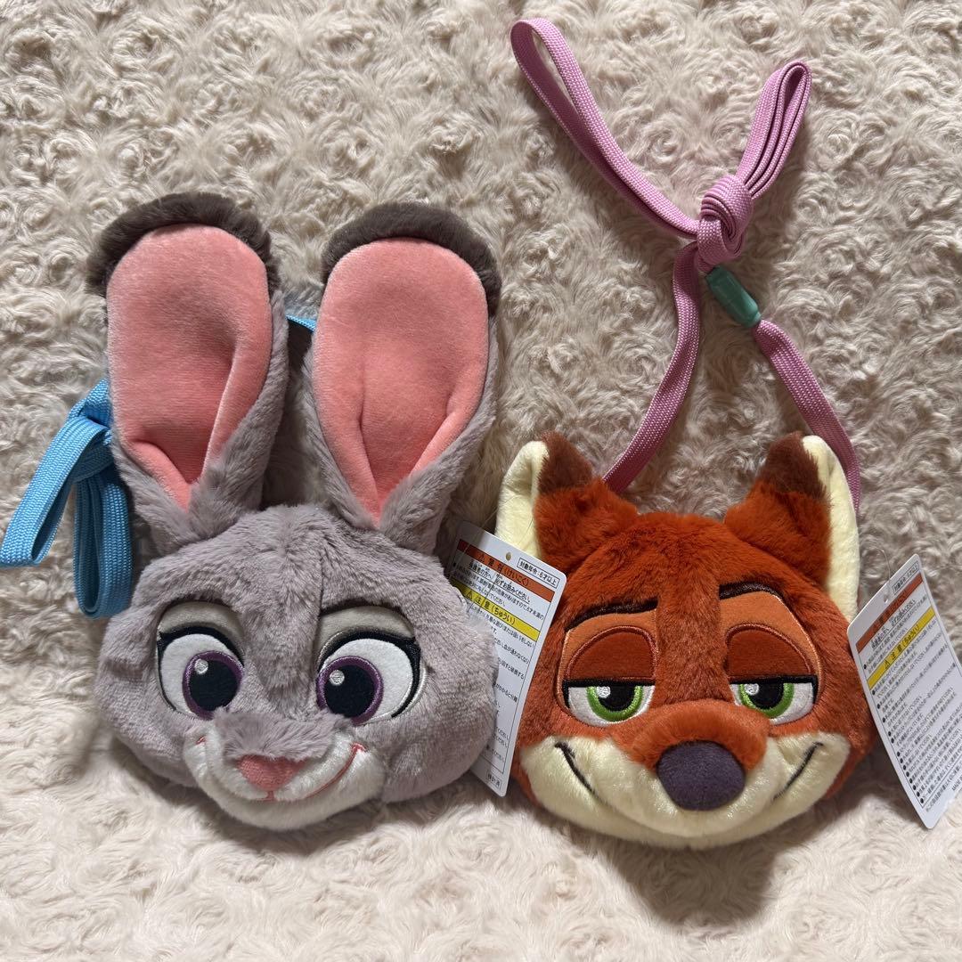 ディズニー ショルダーバッグ ニック ジュディ ズートピア - メルカリ