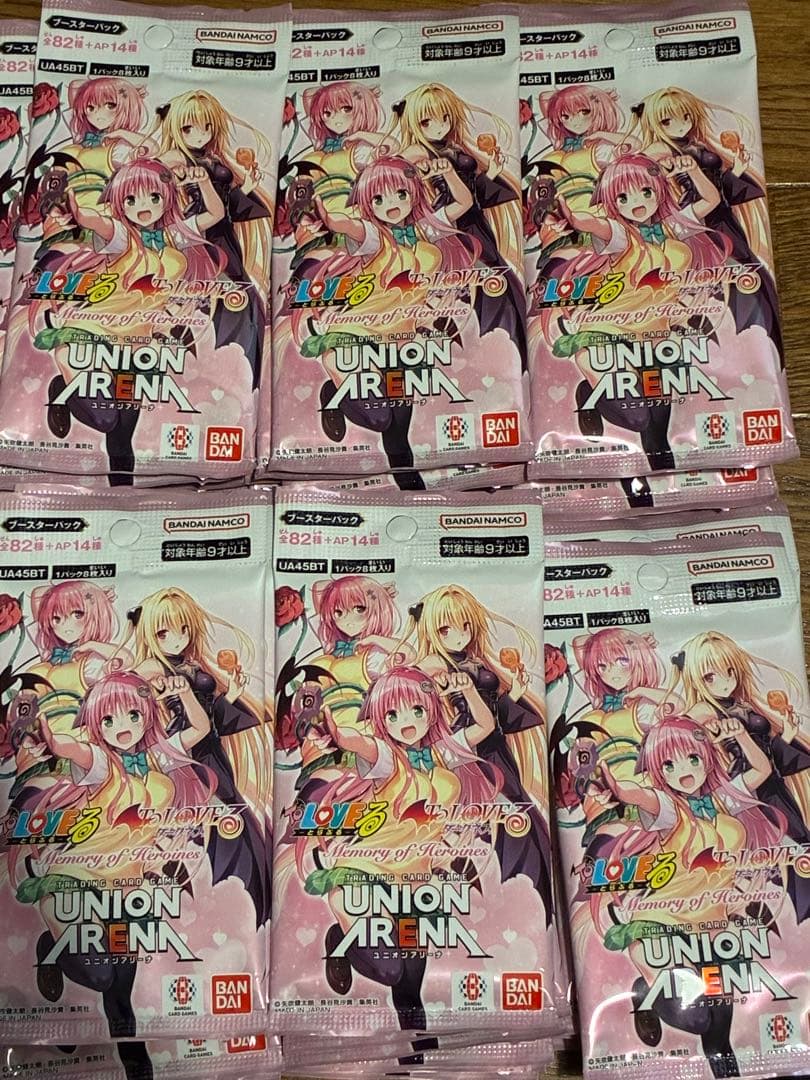 ユニオンアリーナ Toloveる 未開封 パック ユニアリ とらぶる 57パック UNION ARENA To LOVEる-とらぶる- Memory of Heroines 新品未開封品