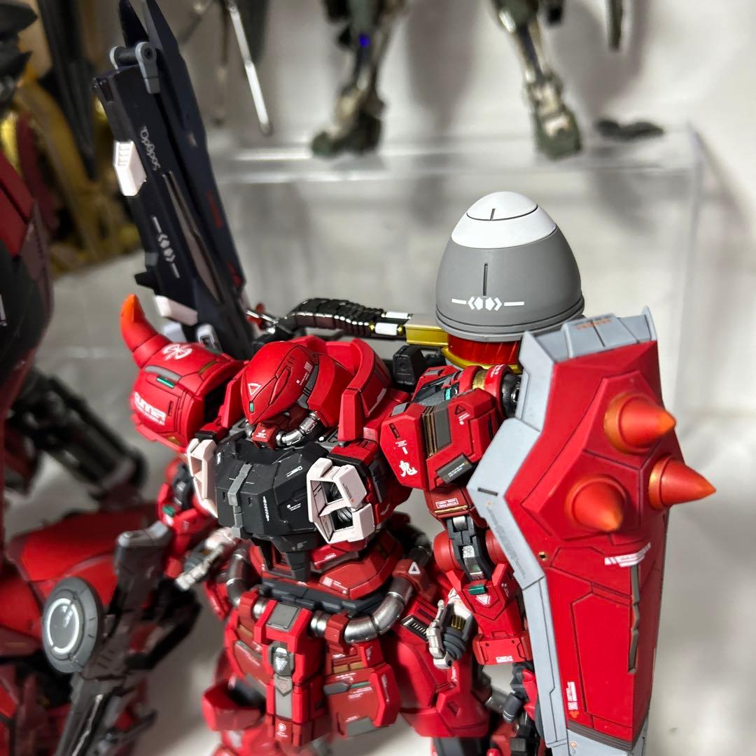 ガンプラ 塗装済み完成品 修正改造 MG - メルカリ