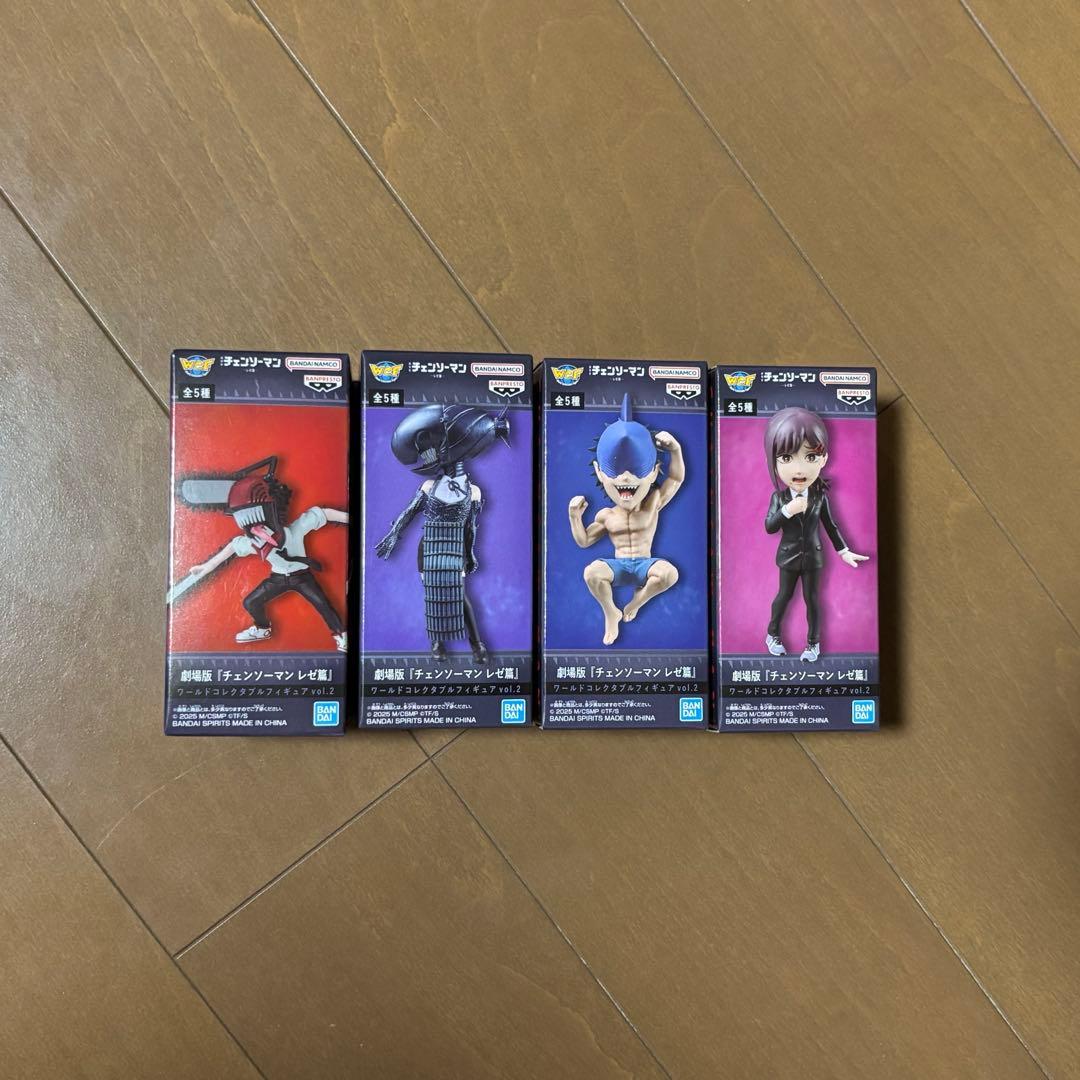 最新 他 チェンソーマン プライズフィギュア まとめ売り レゼ パワー