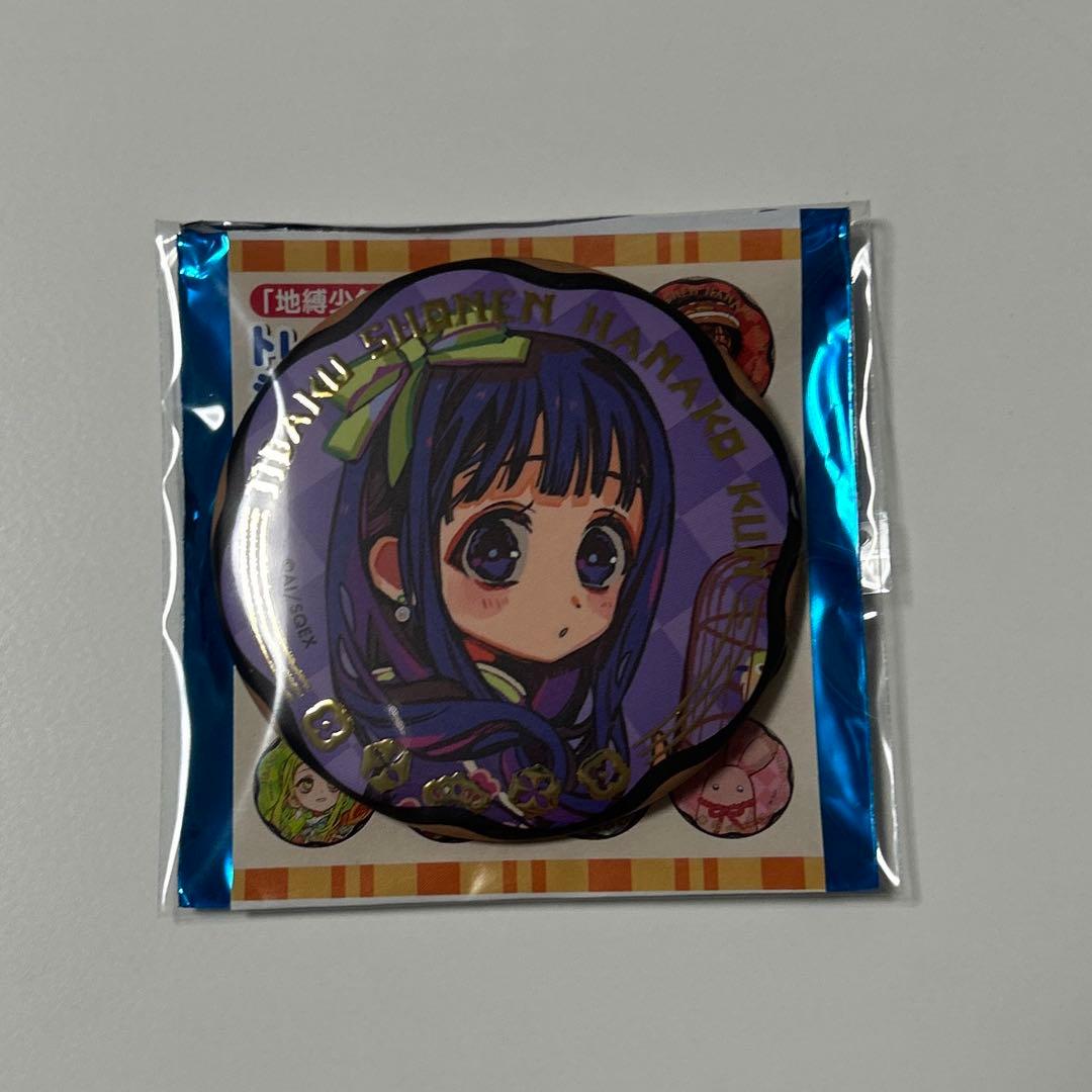 地縛少年花子くん 10周年ミュージアム ジュエリー缶バッジ 赤根葵