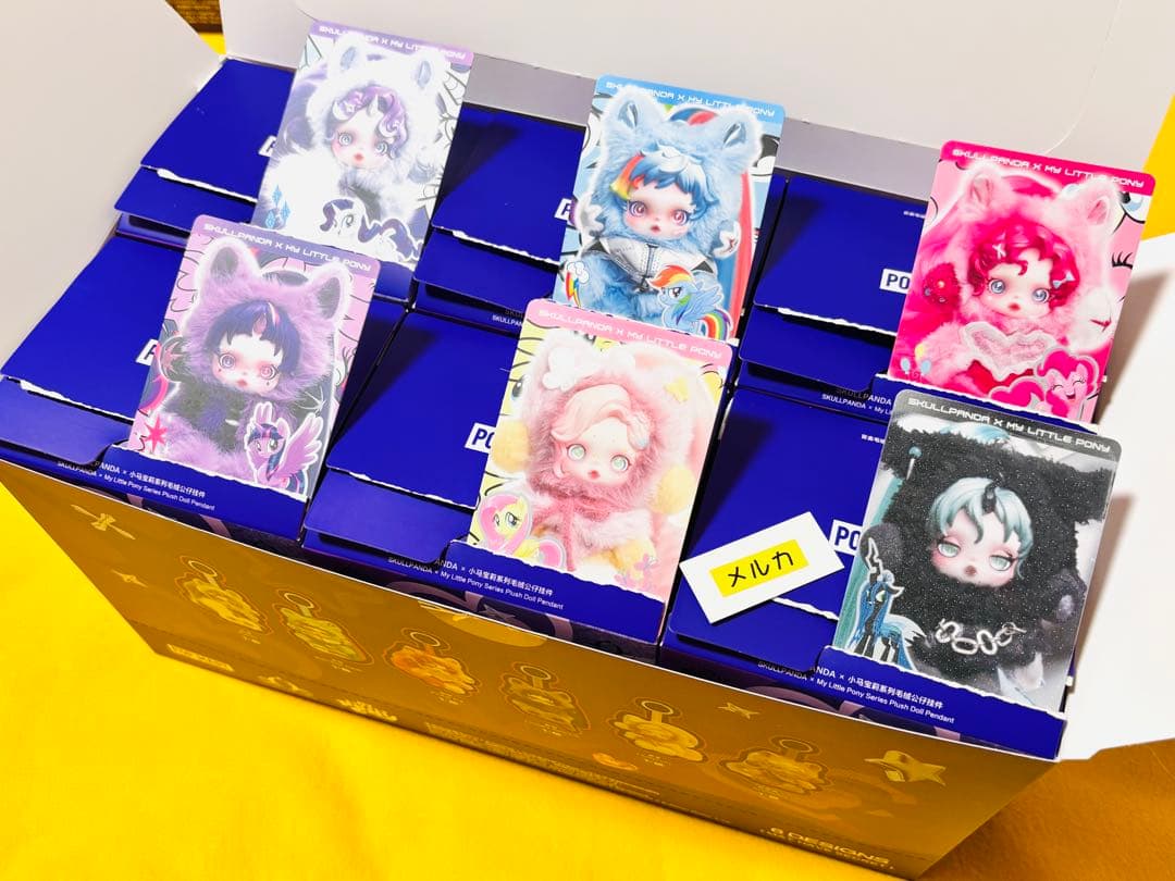 SKULLPANDA スカルパンダ My Little Pony ぬいぐるみ SKULLPANDA × My Little Pony Series Plush Blind Box – WHOOPEA